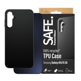PanzerGlass SAFE. by Case Samsung New A14 A14 5G Black custodia per cellulare Cover Trasparente
