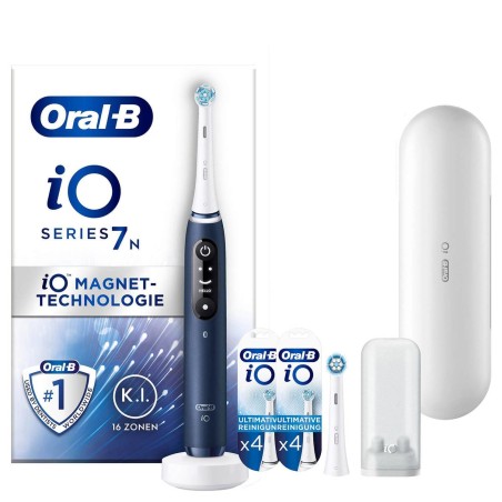 Oral-B iO Series 7N Sapphire Blue Adulto Spazzolino a vibrazione Blu