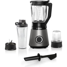 Bosch Serie 4 MMB6177S frullatore 1,5 L Frullatore da tavolo 1200 W Nero, Argento