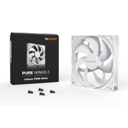 be quiet! Pure Wings 3 140mm PWM White Case per computer Ventilatore 14 cm Bianco 1 pz