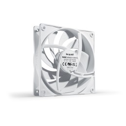 be quiet! Pure Wings 3 120mm PWM high-speed White Case per computer Ventilatore 12 cm Bianco 1 pz