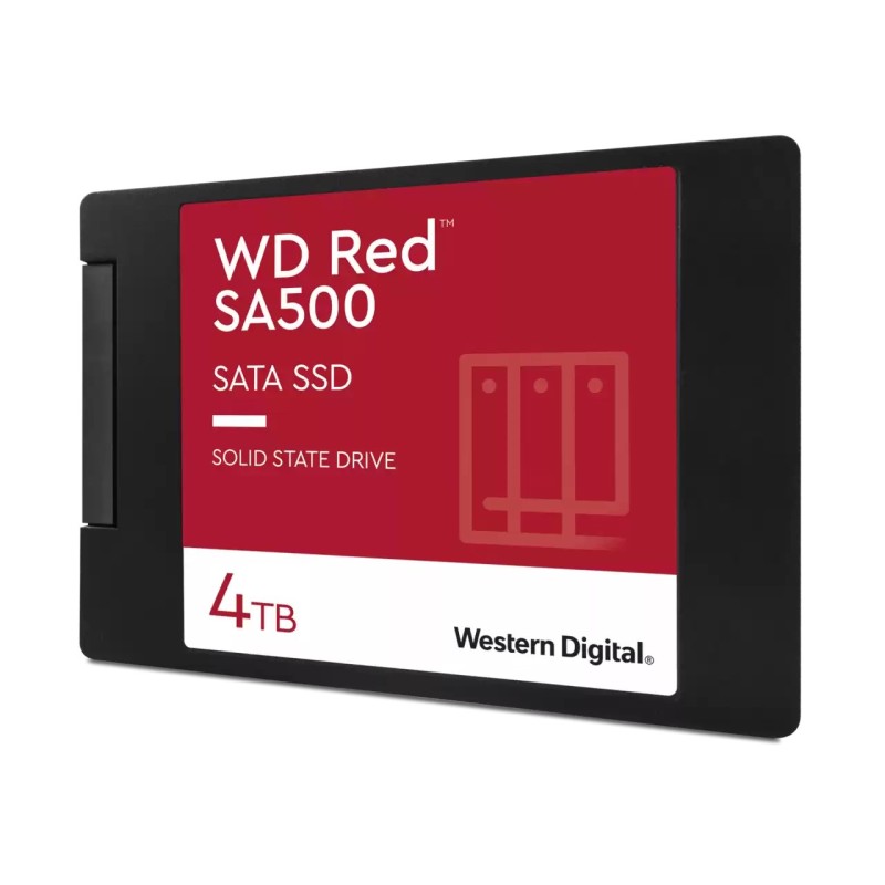 WD Red SA500 NAS SATA SSD 4 TB 2,5"/7mm