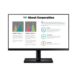 Samsung T45F Monitor PC 68,6 cm (27") 1920 x 1080 Pixel Full HD Nero