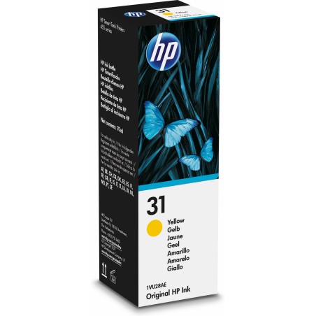 HP 31 70-ml Yellow Original Ink Bottle Originale