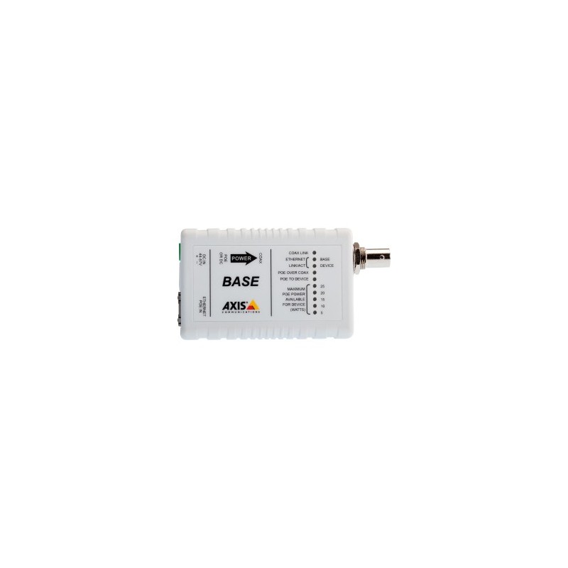 T8640 Ethernet Over Coax Adaptor PoE+ - Medienkonverter - 100Mb LAN - uber Co...