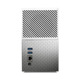 Western Digital My Cloud Home Duo dispositivo di archiviazione cloud personale 16 TB Collegamento ethernet LAN Bianco