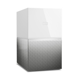 Western Digital My Cloud Home Duo dispositivo di archiviazione cloud personale 16 TB Collegamento ethernet LAN Bianco