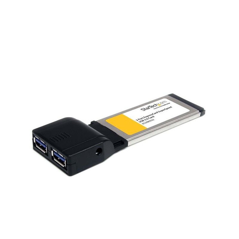 StarTech.com Adattatore scheda ExpressCard SuperSpeed USB 3.0 a 2 porte con supporto UASP
