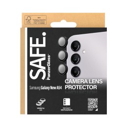 PanzerGlass SAFE. by PG Camera Protector Samsung New A54 5G Black Pellicola proteggischermo trasparente 1 pz
