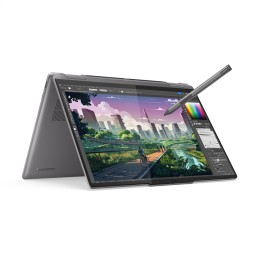 Lenovo Yoga 7 2-in-1 AMD Ryzen™ 7 8840HS Ibrido (2 in 1) 35,6 cm (14") Touch screen WUXGA 16 GB LPDDR5x-SDRAM 1 TB SSD Wi-Fi 6E