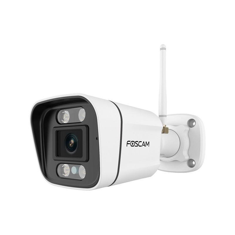 Foscam V5P 5 MP Dual-Band WLAN Überwachungskamera weiß