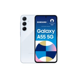 Samsung Galaxy A55 5G 16,8 cm (6.6") Dual SIM ibrida Android 14 USB tipo-C 8 GB 128 GB 5000 mAh Blu