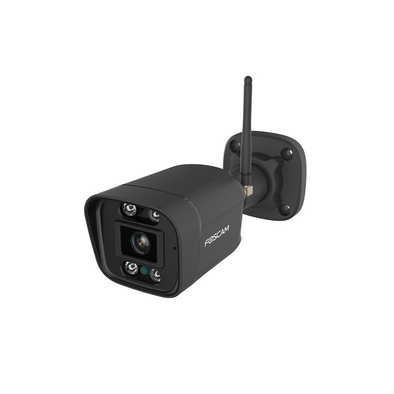 Foscam V5P 5 MP Dual-Band WLAN Überwachungskamera schwarz