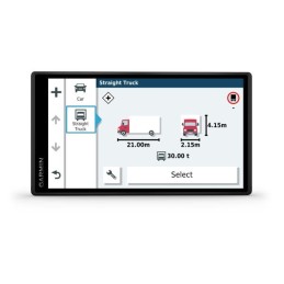 Garmin dēzl LGV500 navigatore Fisso 14 cm (5.5") TFT Touch screen 150,5 g Nero