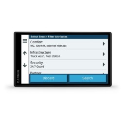 Garmin dēzl LGV500 navigatore Fisso 14 cm (5.5") TFT Touch screen 150,5 g Nero