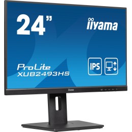 iiyama ProLite XUB2493HS-B6 Monitor PC 60,5 cm (23.8") 1920 x 1080 Pixel Full HD LED Nero