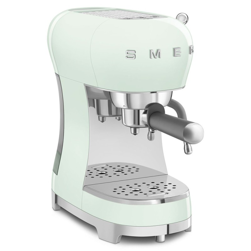 SMEG ECF02PGEU 50s Style Espresso-Kaffemaschine Pastellgrün