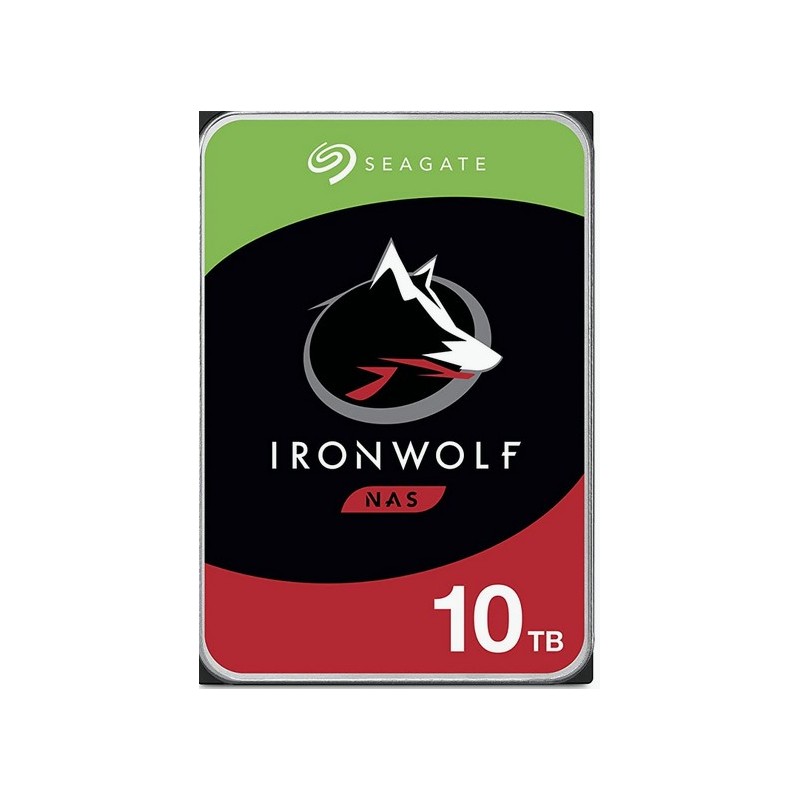 Seagate IronWolf NAS HDD ST10000VN000 - 10 TB 3,5 Zoll SATA 6 Gbit/s CMR