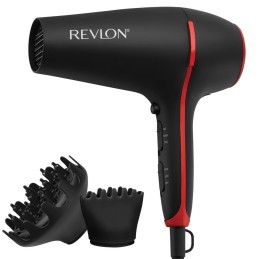 Revlon RVDR5317E asciuga capelli 2000 W Nero, Rosso
