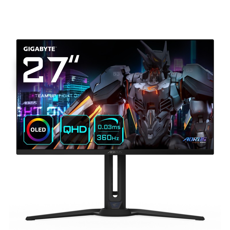 Gigabyte Aorus FO27Q3 68,6 cm (27") OLED Gaming Monitor 16:9 HDMI/DP/USB-C