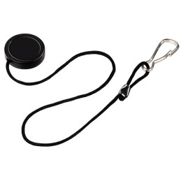 Hama Holder lens cap Black