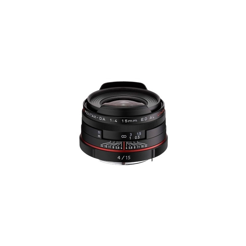 Pentax HD DA 15mm F4 ED AL Limited SLR Obiettivo ampio Nero