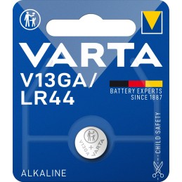 Varta ALKALINE V13GA, LR44 (Batteria Speciale , 1.5V) Blister da 1