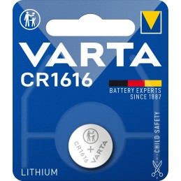 Varta LITHIUM Coin CR1616 (Batteria a bottone, 3V) Blister da 1