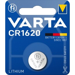 Varta LITHIUM Coin CR1620 (Batteria a bottone, 3V) Blister da 1