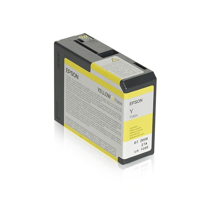 Epson T580400 ink cartridge 1 pc(s) Original Yellow