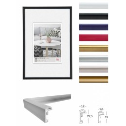 Walther Design KS130H cornice per quadro Cornice per foto singola Argento