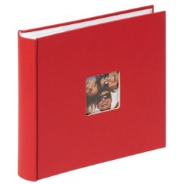 Walther Design Fun album fotografico e portalistino Rosso 200 fogli 10 x 15