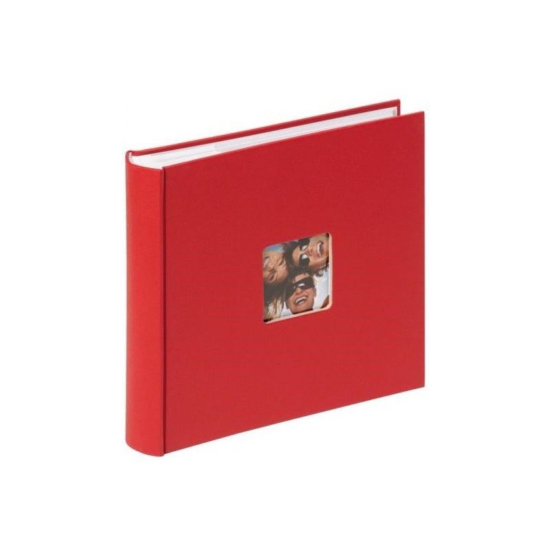 Walther Design Fun album fotografico e portalistino Rosso 200 fogli 10 x 15