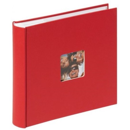 Walther Design Fun album fotografico e portalistino Rosso 200 fogli 10 x 15