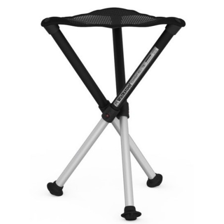 Walkstool Comfort 45 Sgabello da campeggio 3 gamba gambe Nero