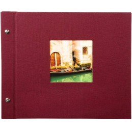Goldbuch 26 972 album fotografico e portalistino Bordeaux 40 fogli