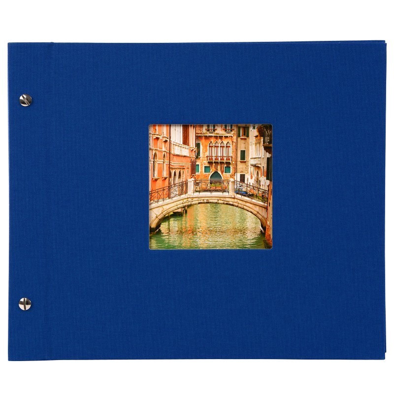 Goldbuch Schraubalbum Bella Vista Blau 26 895 30x25cm