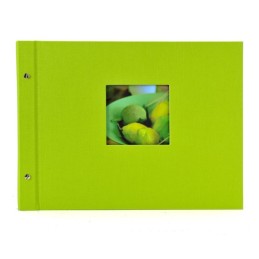 Goldbuch Bella Vista album fotografico e portalistino Verde 40 fogli Rilegatura all'inglese