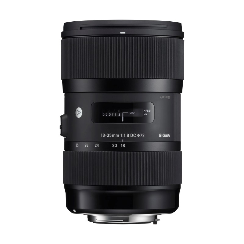 Sigma 18-35mm F1.8 DC HSM SLR Obiettivi con zoom standard Nero