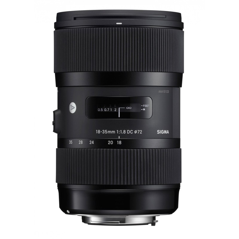 Sigma 18-35mm F1.8 DC HSM Telecamera IP Obiettivi standard Nero