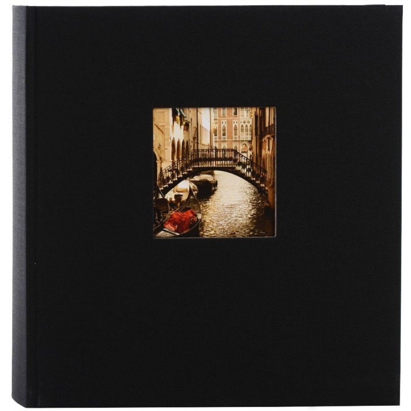 Goldbuch Fotoalbum Bella Vista Schwarz 27 897 30x31cm