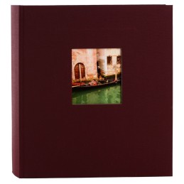 Goldbuch Bella Vista album fotografico e portalistino Bordeaux 60 fogli