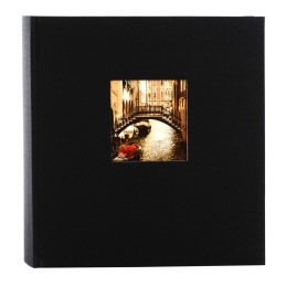 Goldbuch Bella Vista album fotografico e portalistino Nero 60 fogli Rilegatura a spirale