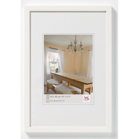 Walther Design BP430V cornice per quadro Cornice per foto singola Bianco