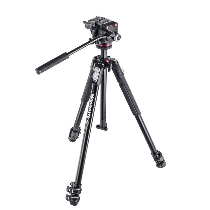 Manfrotto MK190X3 Aluminium-Stativ mit 2-Wege-Neiger XPRO-2W