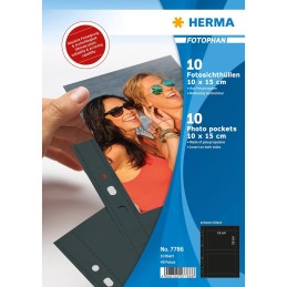 HERMA 7786 foglio di protezione 100 x 150 mm Polipropilene (PP) 10 pz