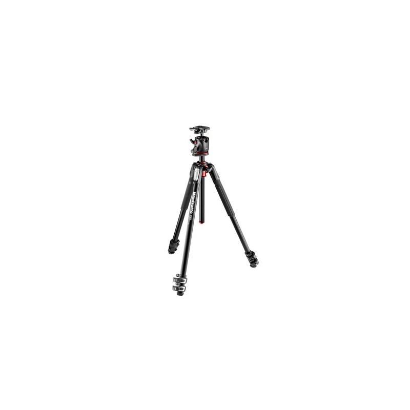 Manfrotto MK190XPRO3-BHQ2 treppiede Fotocamere digitali film 3 gamba gambe Nero