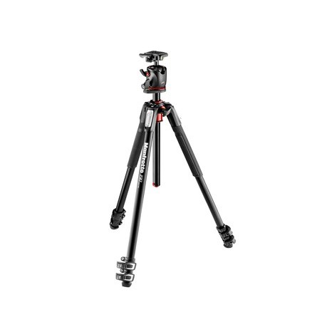 Manfrotto MK190XPRO3-BHQ2 treppiede Fotocamere digitali film 3 gamba gambe Nero