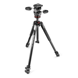 Manfrotto MK190X3-3W1 treppiede Fotocamere digitali film 3 gamba gambe Nero