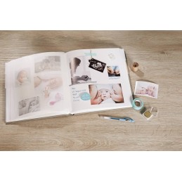 Walther Design Baby Dreamtime album fotografico e portalistino Marrone, Rosa 50 fogli